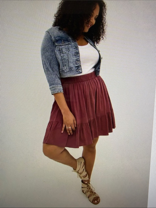 torrid Jackets & Blazers - torrid Cropped Light Washed Stretch Denim Jacket 3/4 Sleeves 1X 14-16 Fall Ready